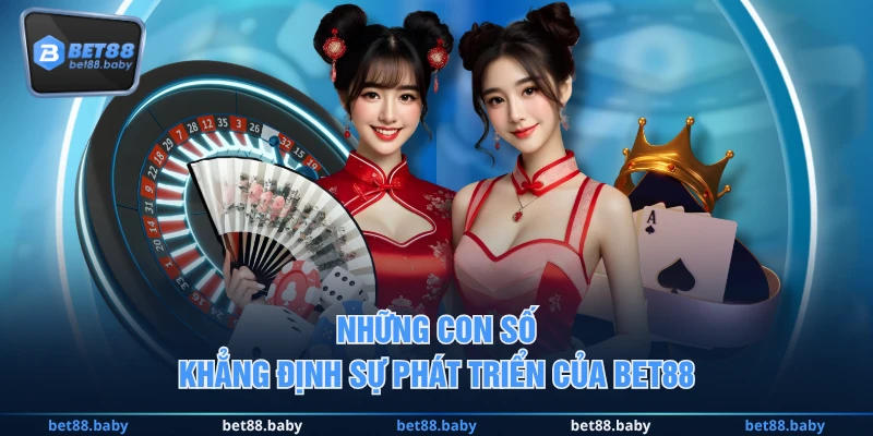 Những con số khẳng định sự phát triển của BET88
